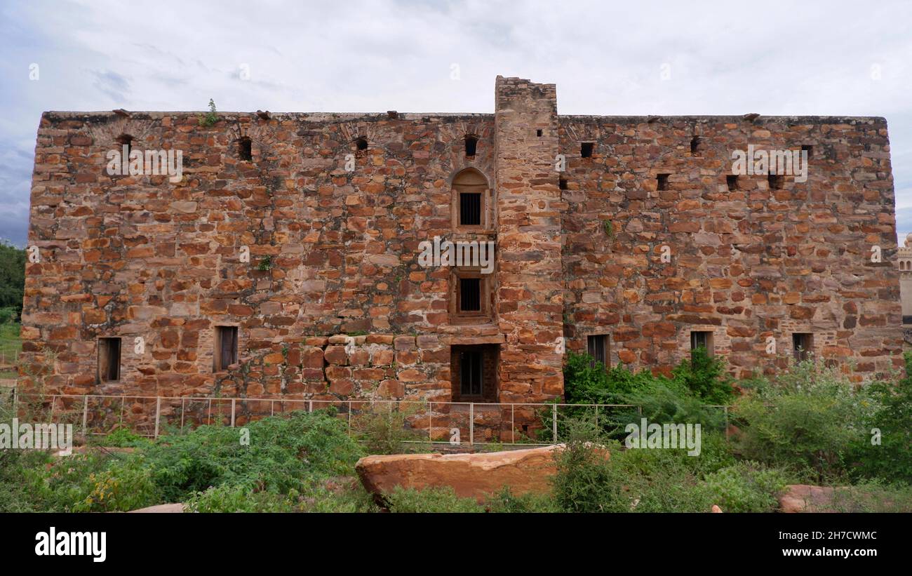 Granary à Gandikota, Gandikota, Kurnool, Andhra Pradesh, Inde Banque D'Images