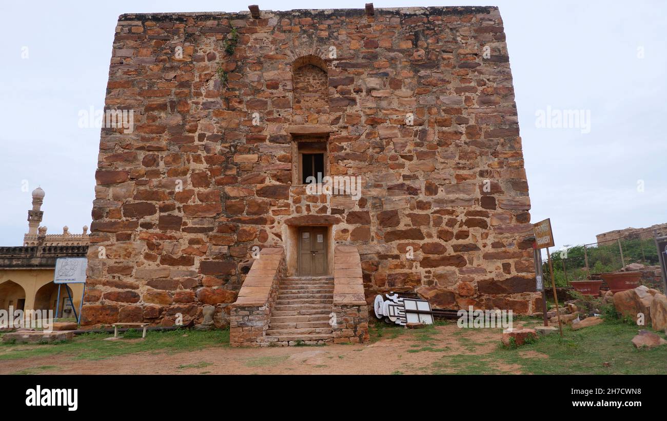 Gorge   un fort, Granary, Gandikota, Kurnool, Andhra Pradesh,Inde Banque D'Images