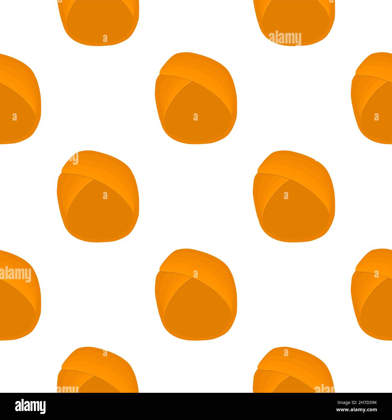 Illustration sur le thème modèle chapeaux indien turban, belles casquettes en fond blanc.Modèle de casquettes composé de chapeaux de collection turban indien pour la wea Illustration de Vecteur