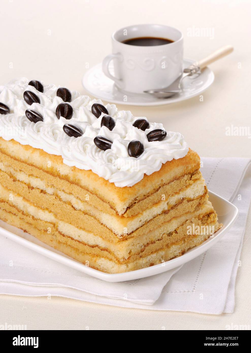 Pangelato (gâteau italien à la glace) Banque D'Images