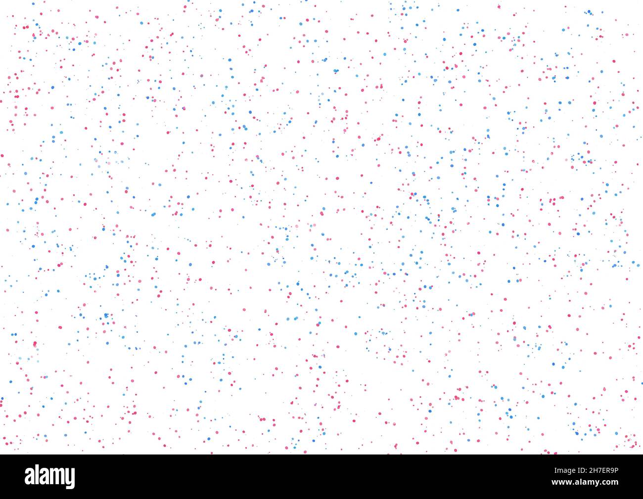 Arrière-plan abstrait de peinture pulvérisée de couleur rose et bleue sur fond blanc. Banque D'Images