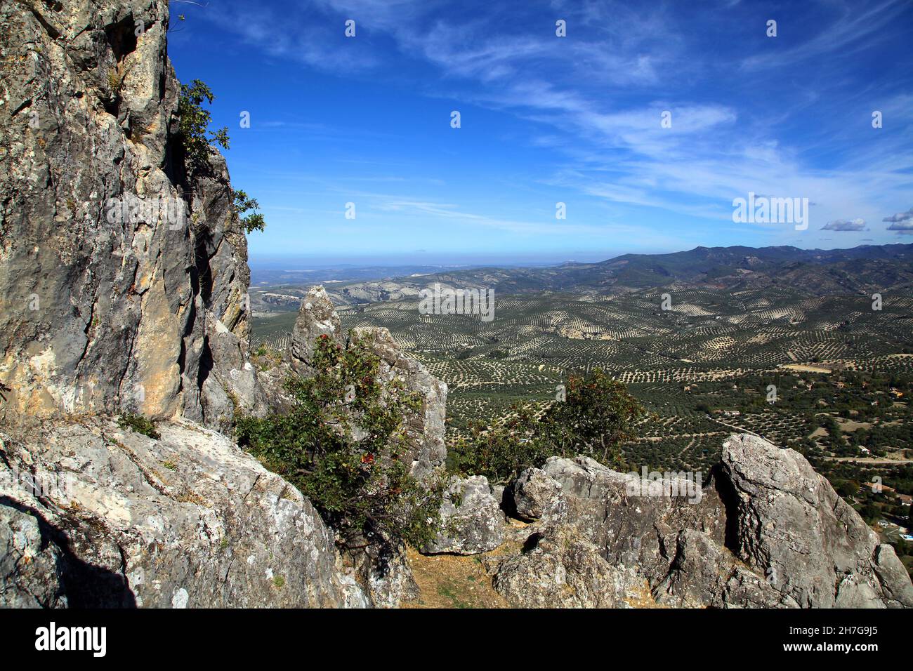 Cazorla est une municipalité d'Espagne située dans la province de Jaén, Andalousie.Parc naturel de Sierras de Cazorla, Segura y Las Villas naturel Banque D'Images