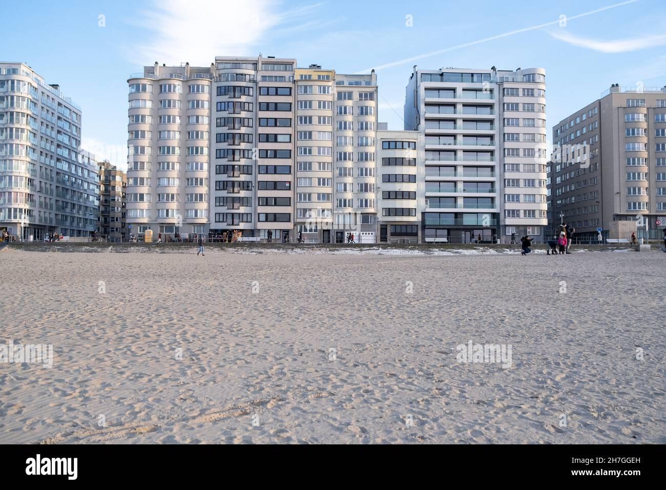 Belgique, Flandre, Ostende le 2020-06-28.Illustration de la région flamande belge de Flandre.La ville d'Ostende.Photo de Martin Bertran Banque D'Images