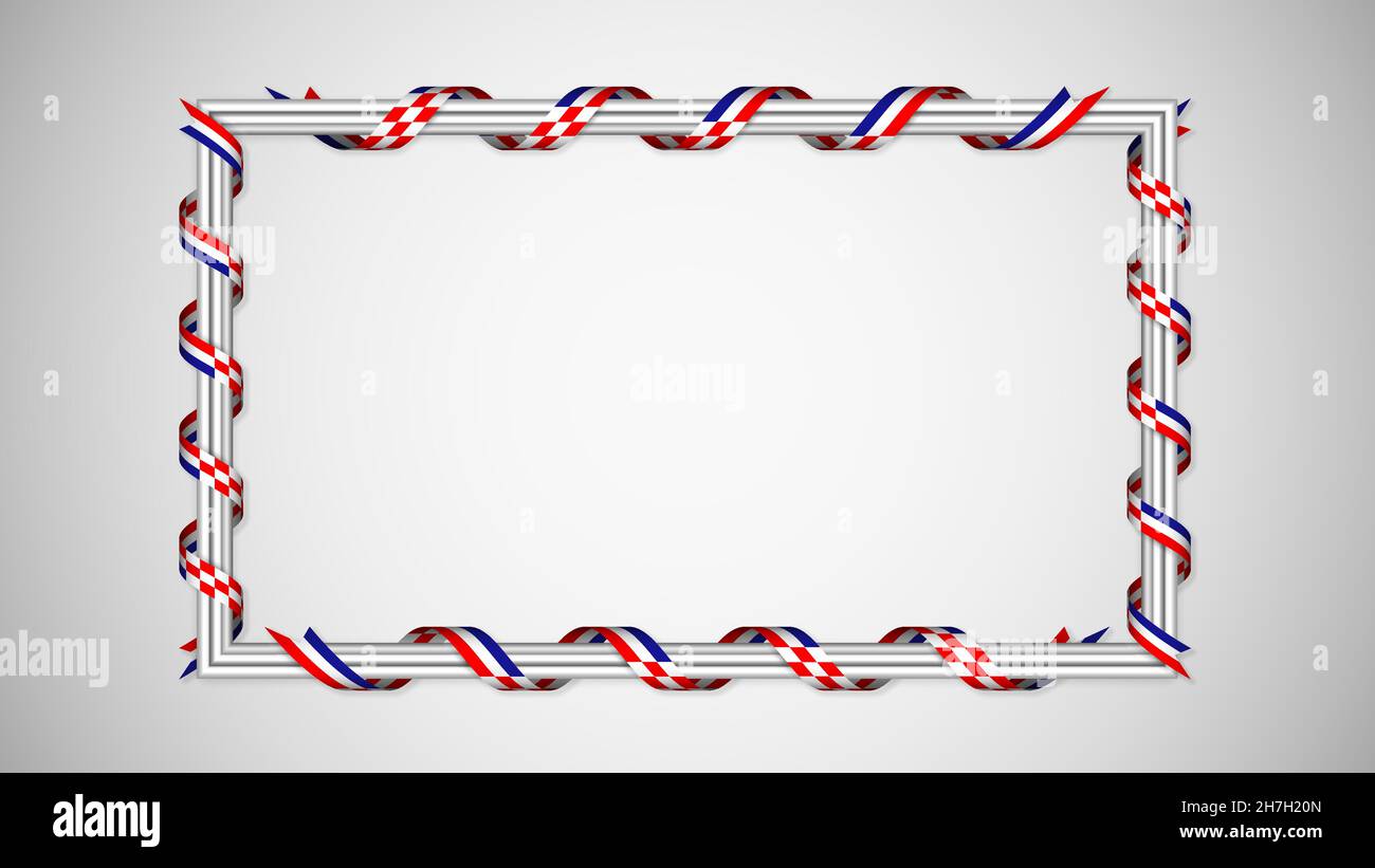 EPS10 fond patriotique vectoriel avec couleurs de drapeau de Croatie.Un élément d'impact pour l'utilisation que vous voulez en faire. Illustration de Vecteur