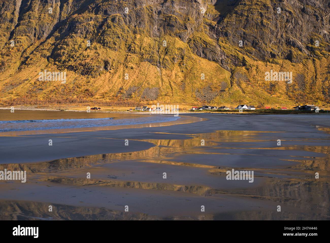 Île de Senja, Troms, Norvège Banque D'Images