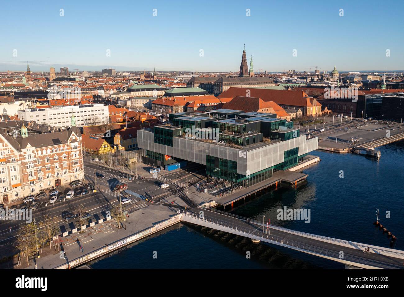 Danish Architecture centre CAD à Copenhague, Danemark Banque D'Images