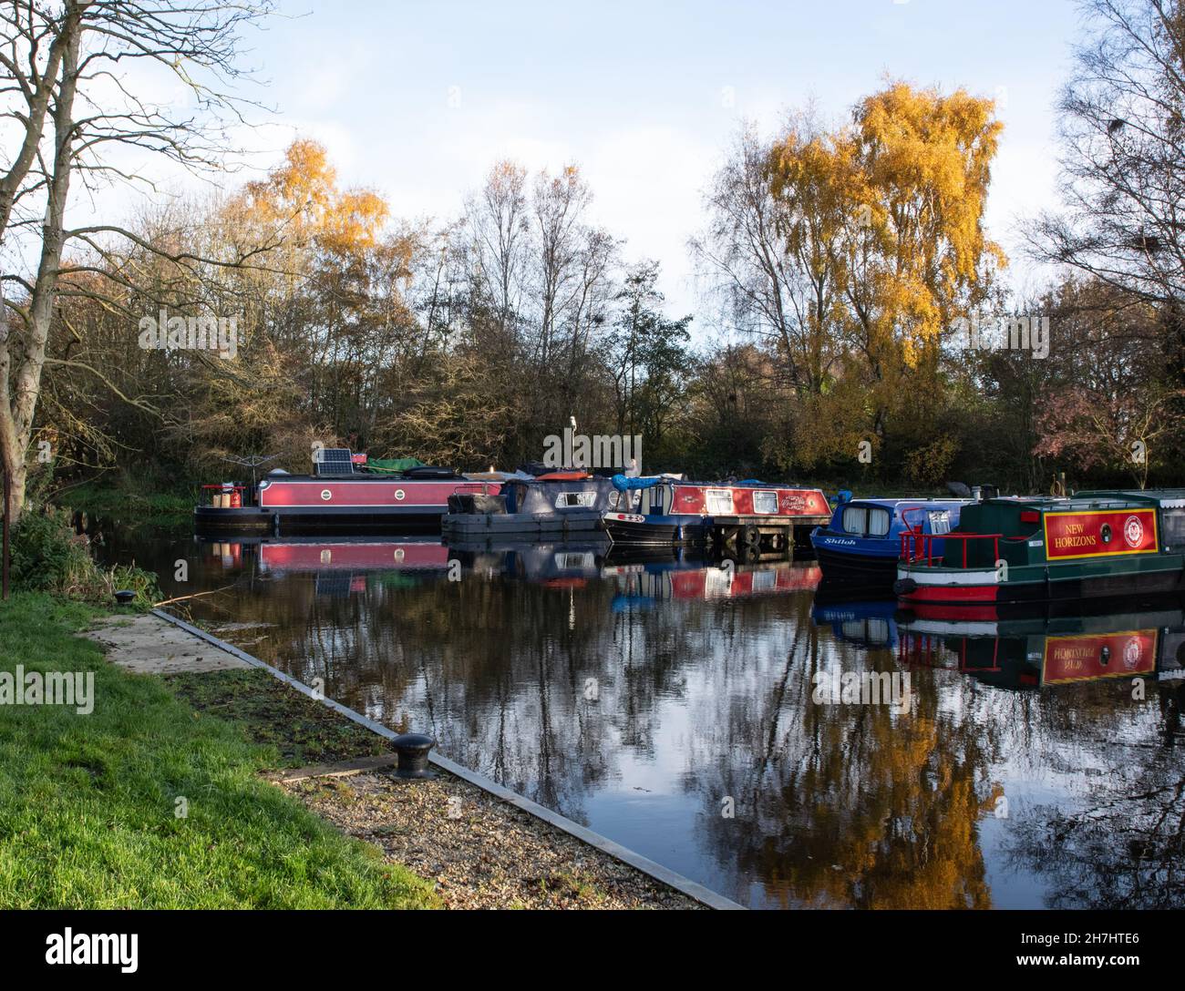 Canal Pocklngton, bassin de Melbourne Banque D'Images