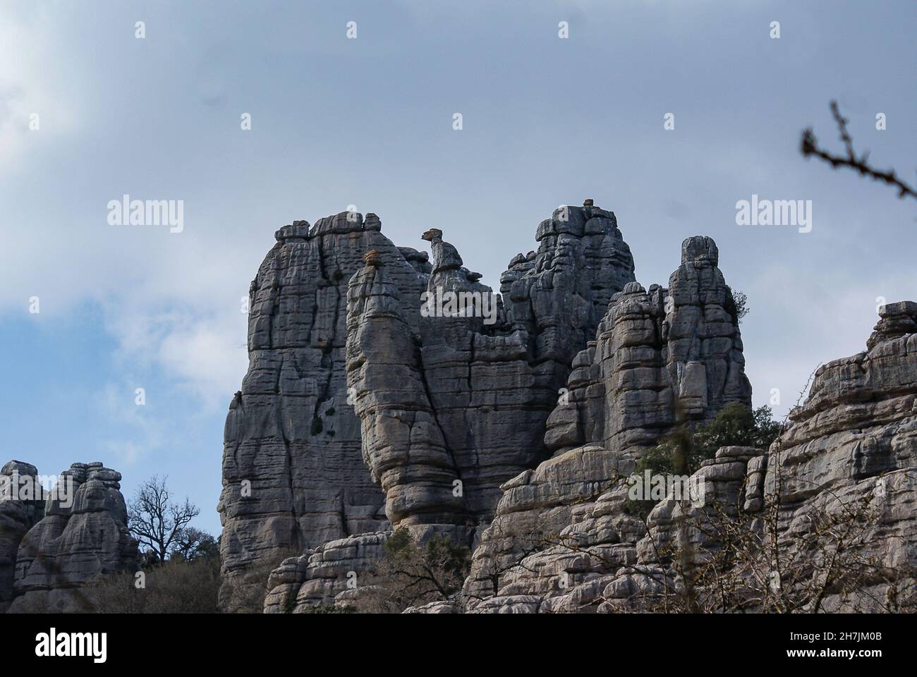 Torcal de Antequera Banque D'Images