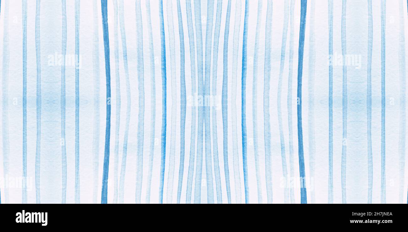 Motif Aqua Grunge.Bande horizontale géométrique Banque D'Images