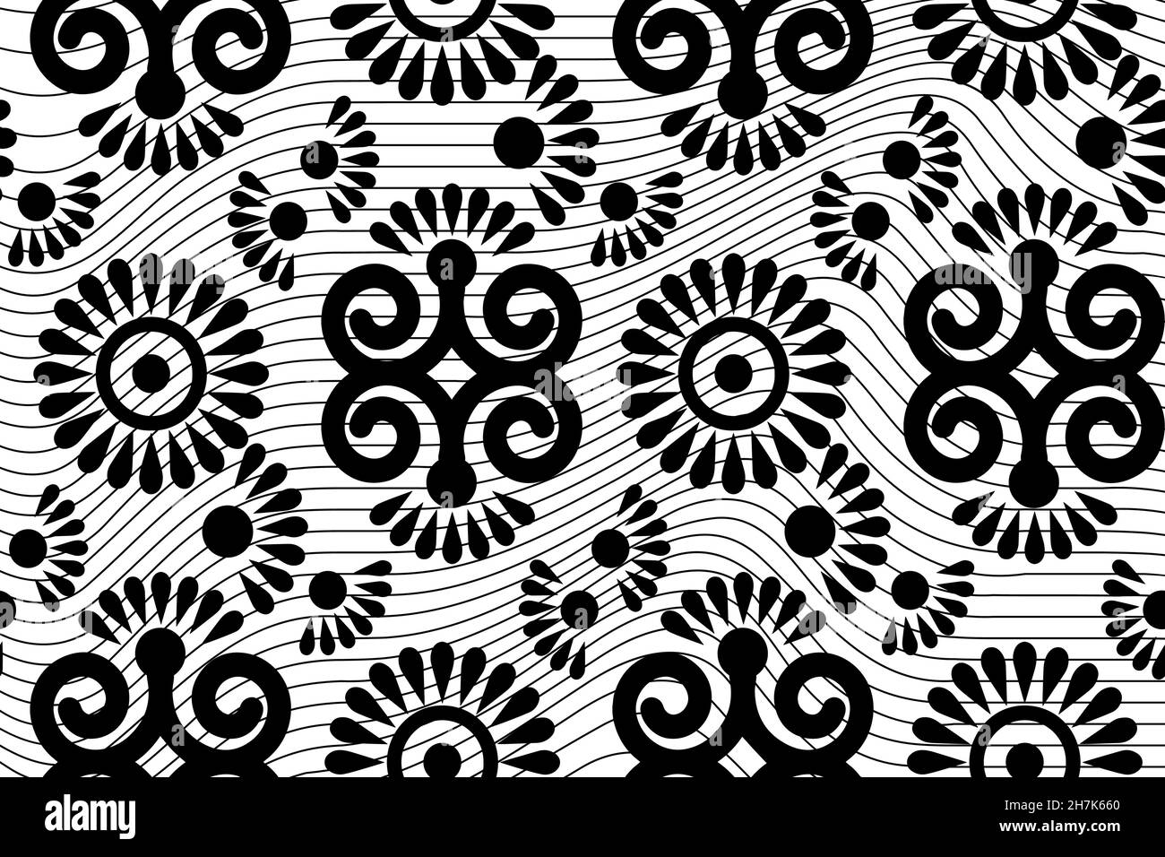 Motif sans couture, style ethnique, motifs tribaux.Imprimé textile aztèque.Idéal pour les arrière-plans du site, le papier d'emballage et la conception de tissu.Vecteur Illustration de Vecteur