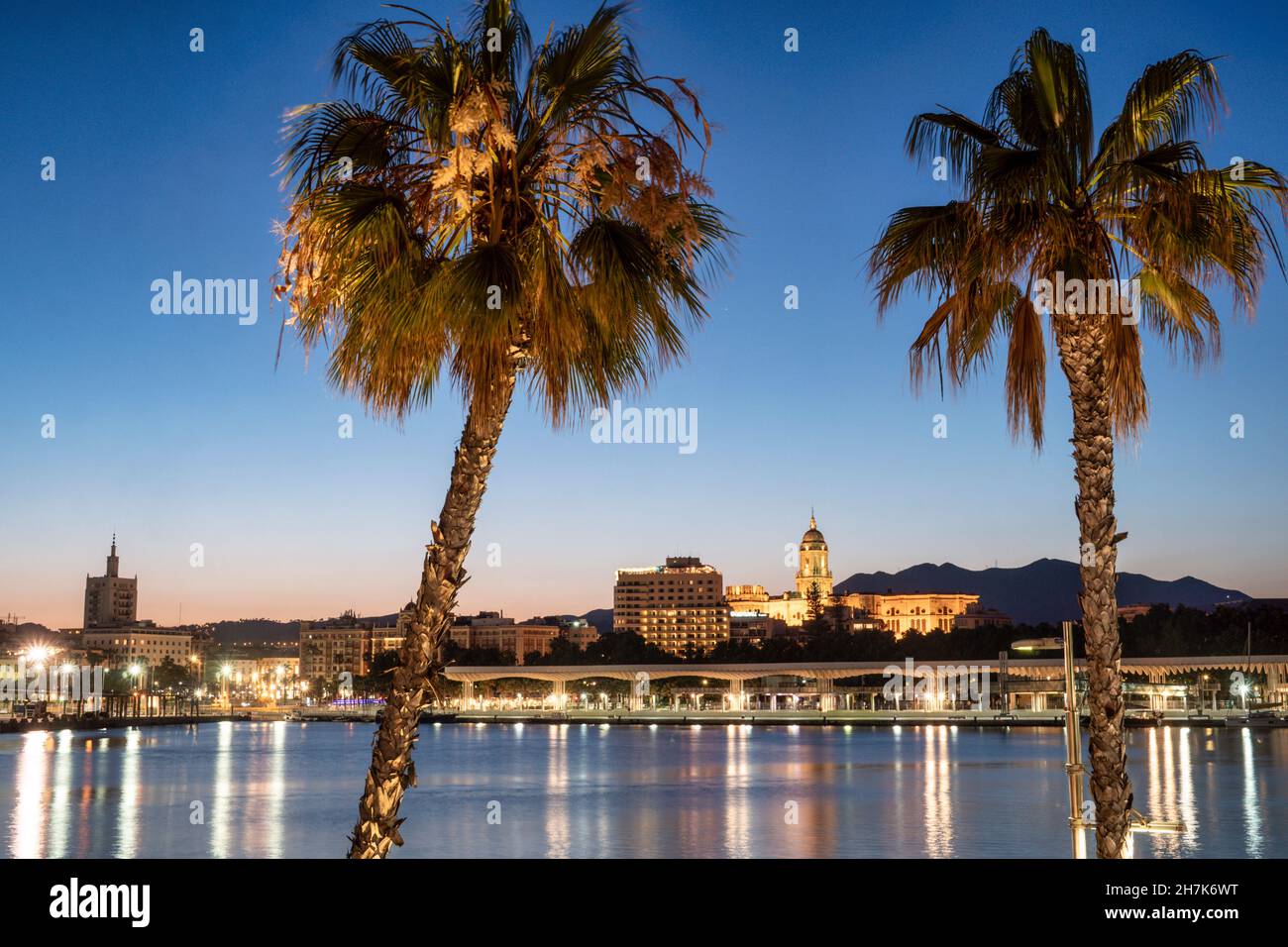 Malaga, Costa del sol, Malaga province, Andalousie, Espagne,Europe Banque D'Images