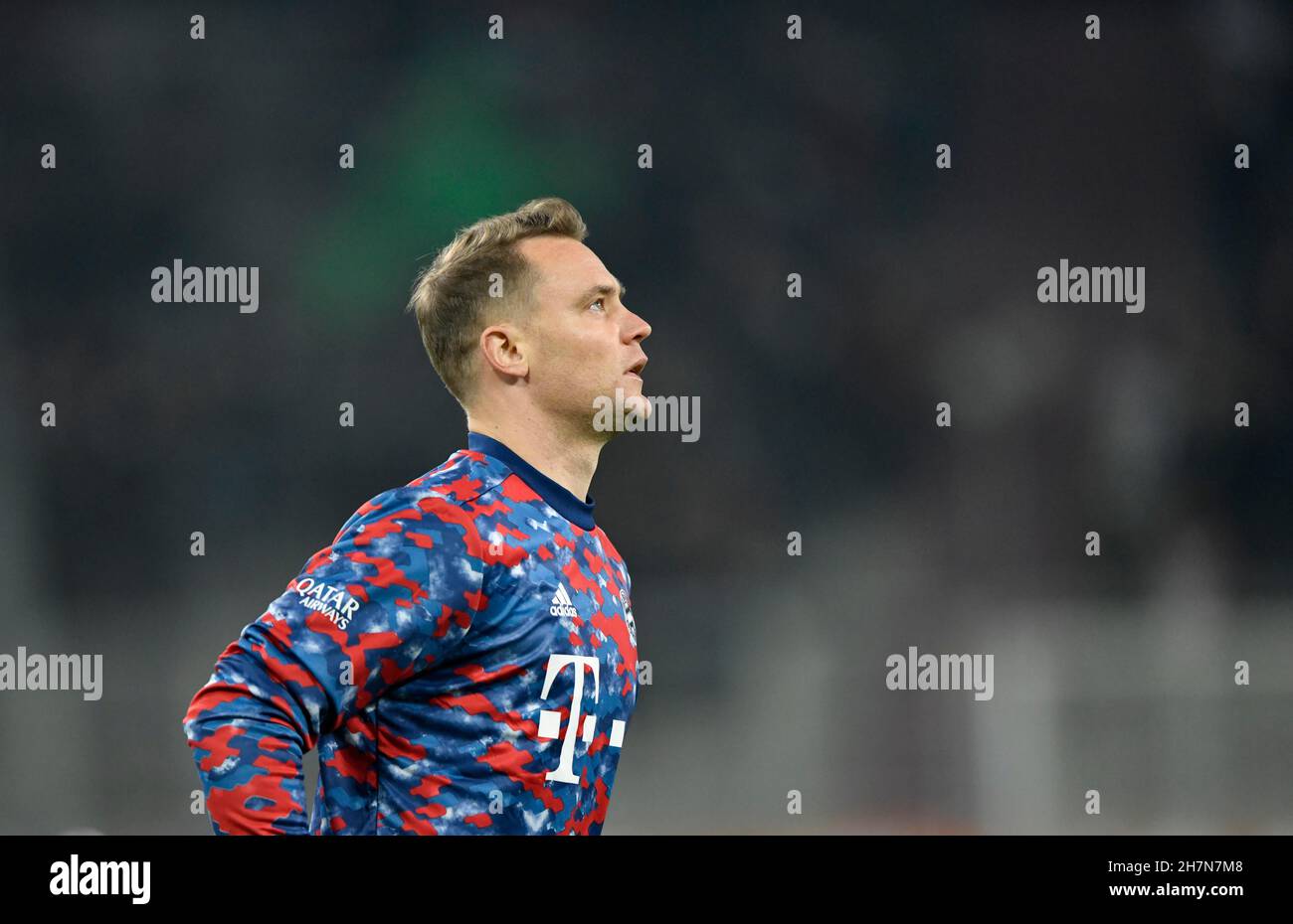 Gardien de but Manuel Neuer, FC Bayern Munich, FCB, WWK Arena, Augsbourg,Bavière, Allemagne Banque D'Images