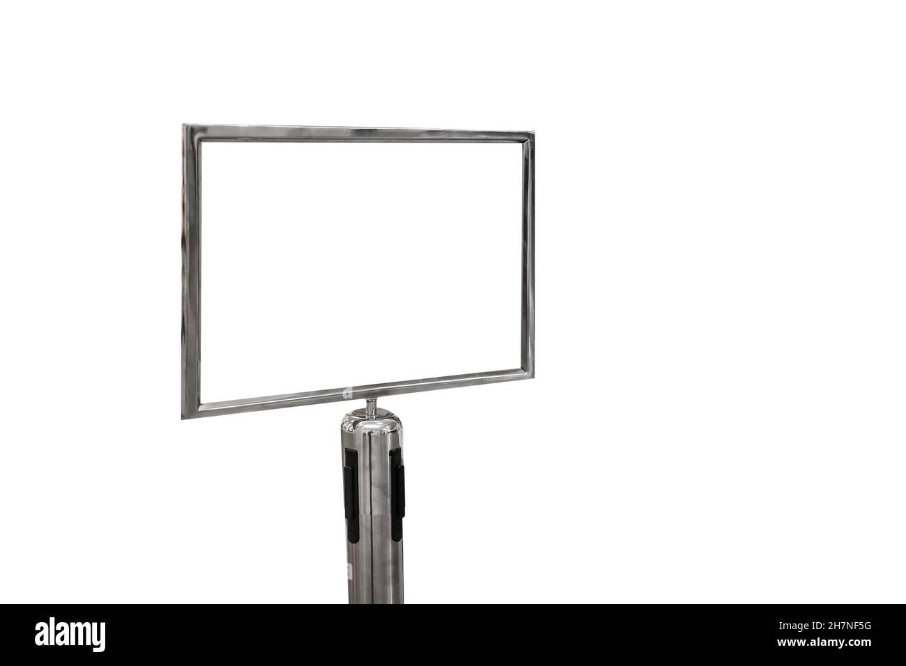 Espace vide de plaque blanche pour le texte et l'espace de copie du modèle de conception exemple d'arrière-plan. Banque D'Images