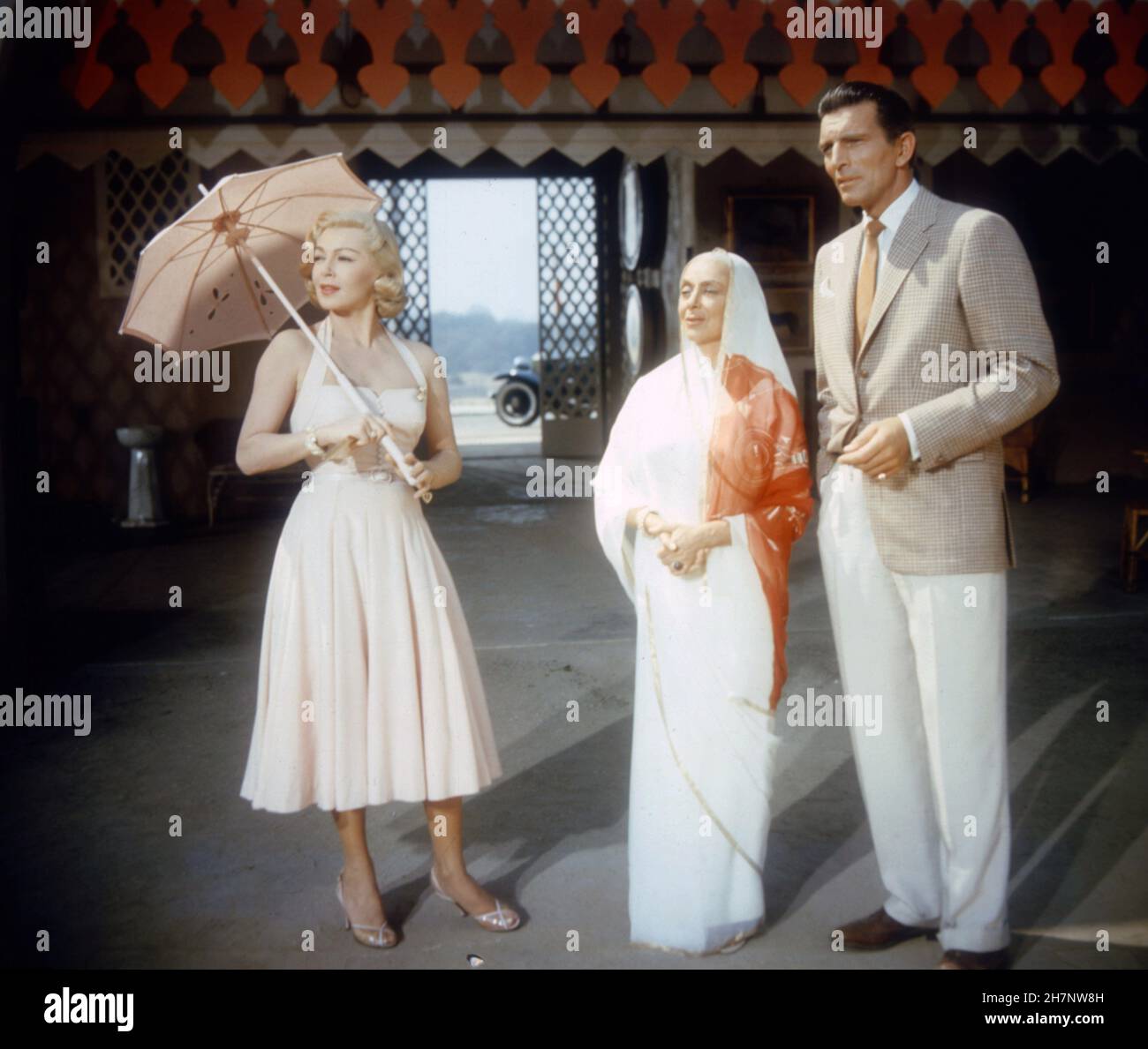 Les pluies de Ranchipur année : 1955 - USA Lana Turner, Eugenie Leontovich, Michael Rennie Directeur : Jean Negulaco Banque D'Images