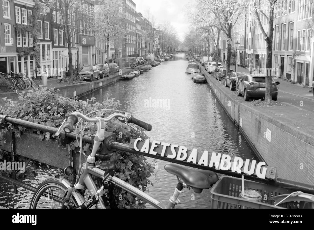 Canaux d'Amsterdam, Amsterdam, Pays-Bas. Banque D'Images