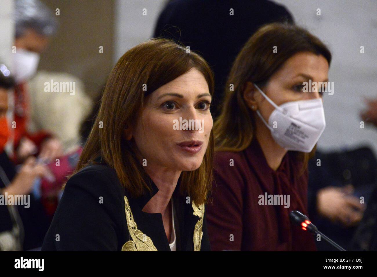 Rome, Italie.24 novembre 2021.Irene Fellin, née crédit: Agence de photo indépendante/Alamy Live News Banque D'Images