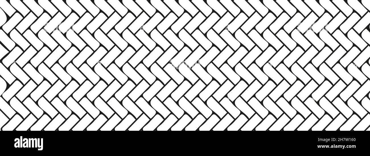 Herringbone Brick Pattern Banque d'images vectorielles - Alamy