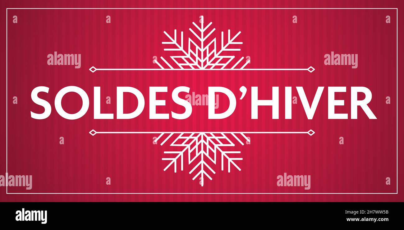 Soldes Hiver Banque De Photographies Et D’images à Haute Résolution - Alamy