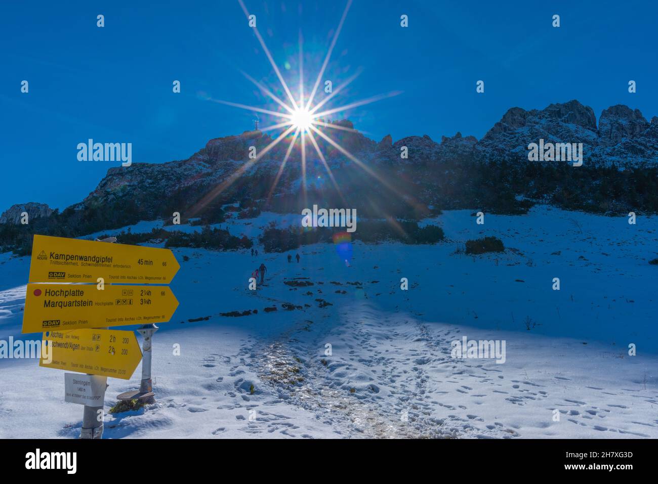 Aschau, Chiemgau, Alpes bavaroises, haute-Bavière, Allemagne du Sud Banque D'Images