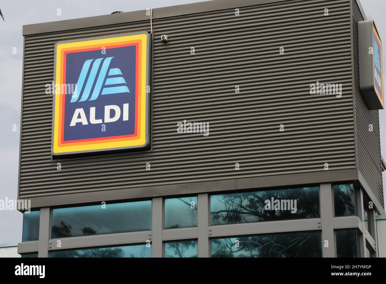 Aldi, 13 Bungan Street, Mona Vale NSW 2103 Banque D'Images