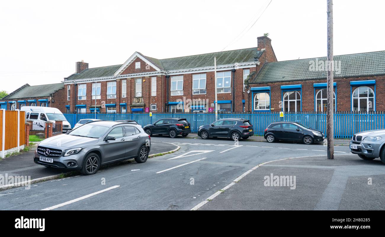 Leamington Road County Primary School, Leamington Road, Norris Green, Liverpool 11.Construit en 1927.Photo prise en septembre 2021. Banque D'Images