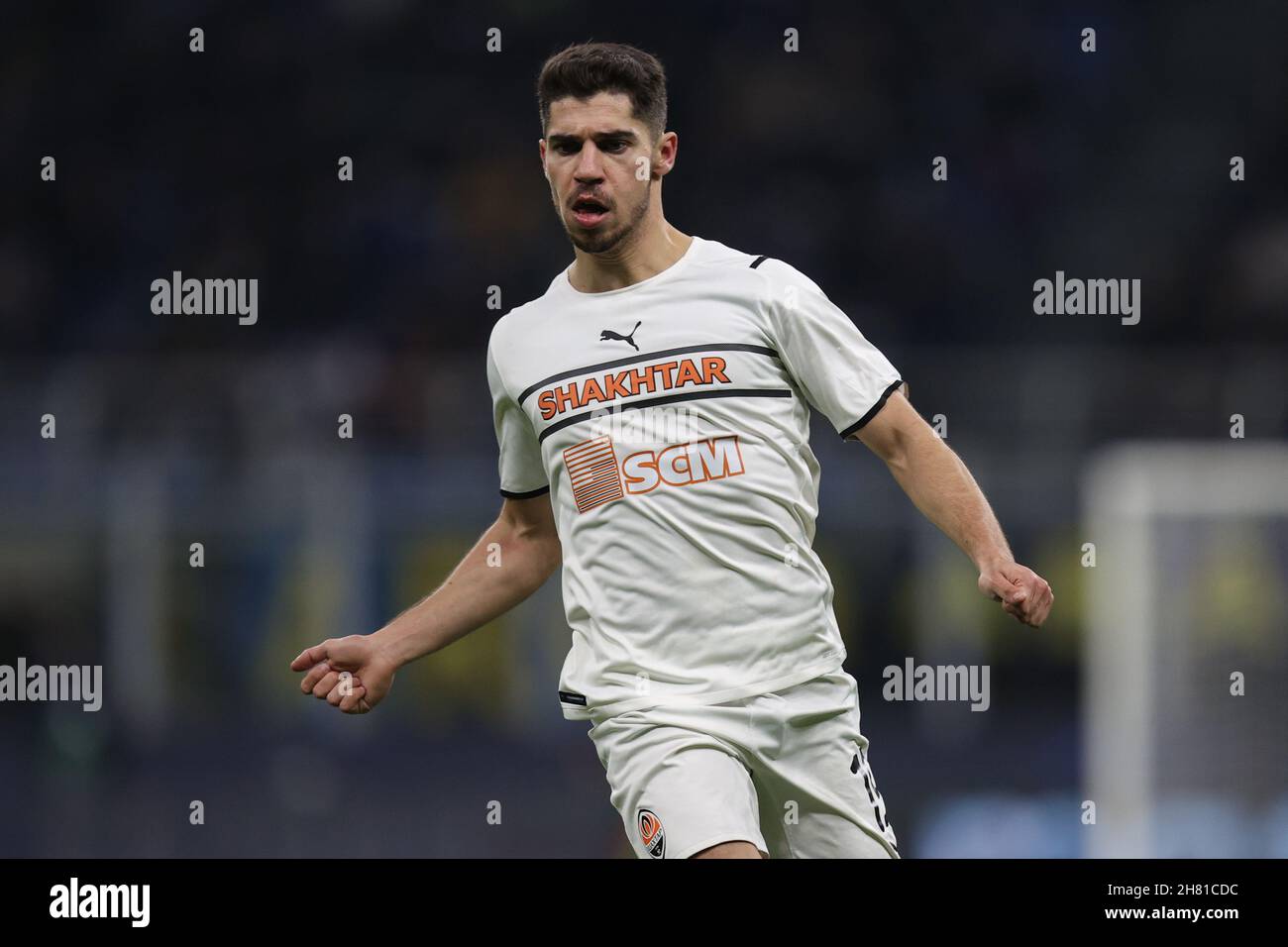 Giuseppe Meazza - Stade San Siro, Milan, Italie, 24 novembre 2021,Manoir Solomon (FC Shakhtar Donetsk) pendant Inter - FC Internazionale vs Shakhta Banque D'Images