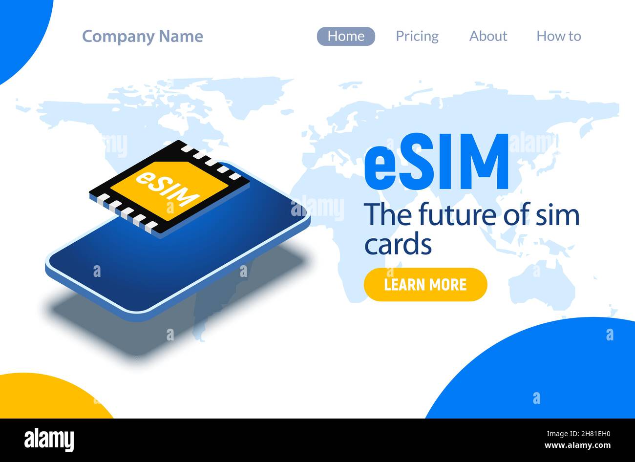 Technologie Gade carte numérique micro-puce téléphone GSM vecteur mobile concept.Technologie Gade Illustration de Vecteur