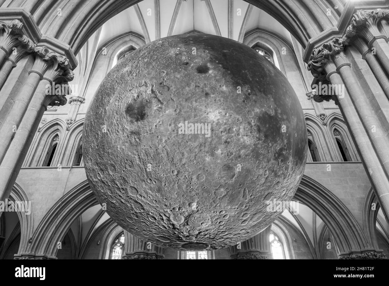 Wells.Somerset.Royaume-Uni.30 octobre 2021.le festival de la lune se déroule à la cathédrale de Wells dans le Somerset Banque D'Images