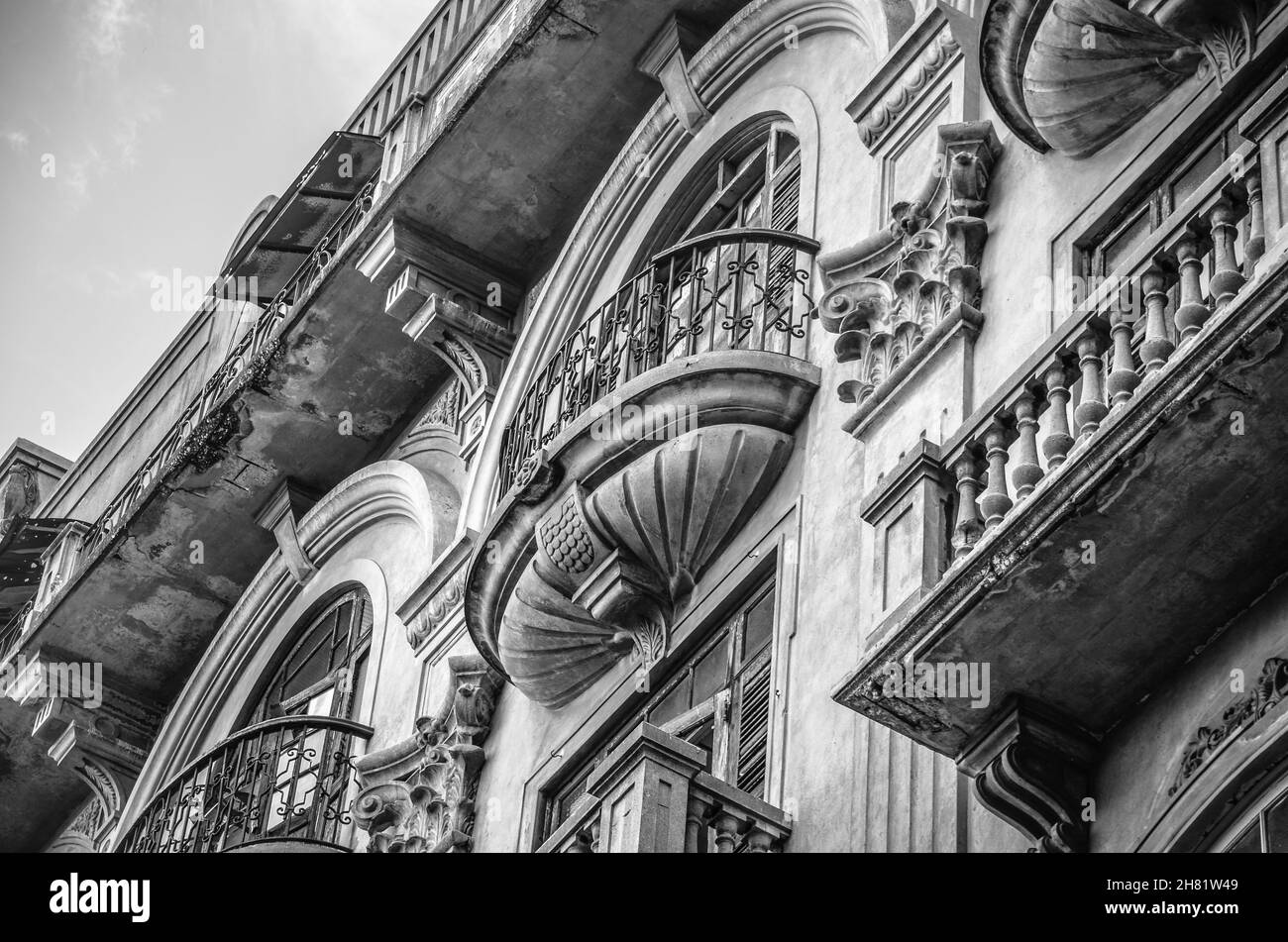 Belle maison à Saint-Domingue Banque D'Images