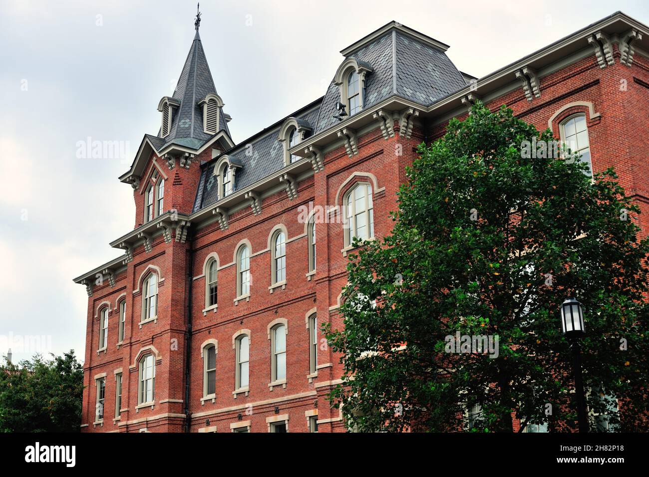 West Lafayette, Indiana, États-Unis.University Hall, Collège des arts libéraux à l'Université Purdue. Banque D'Images