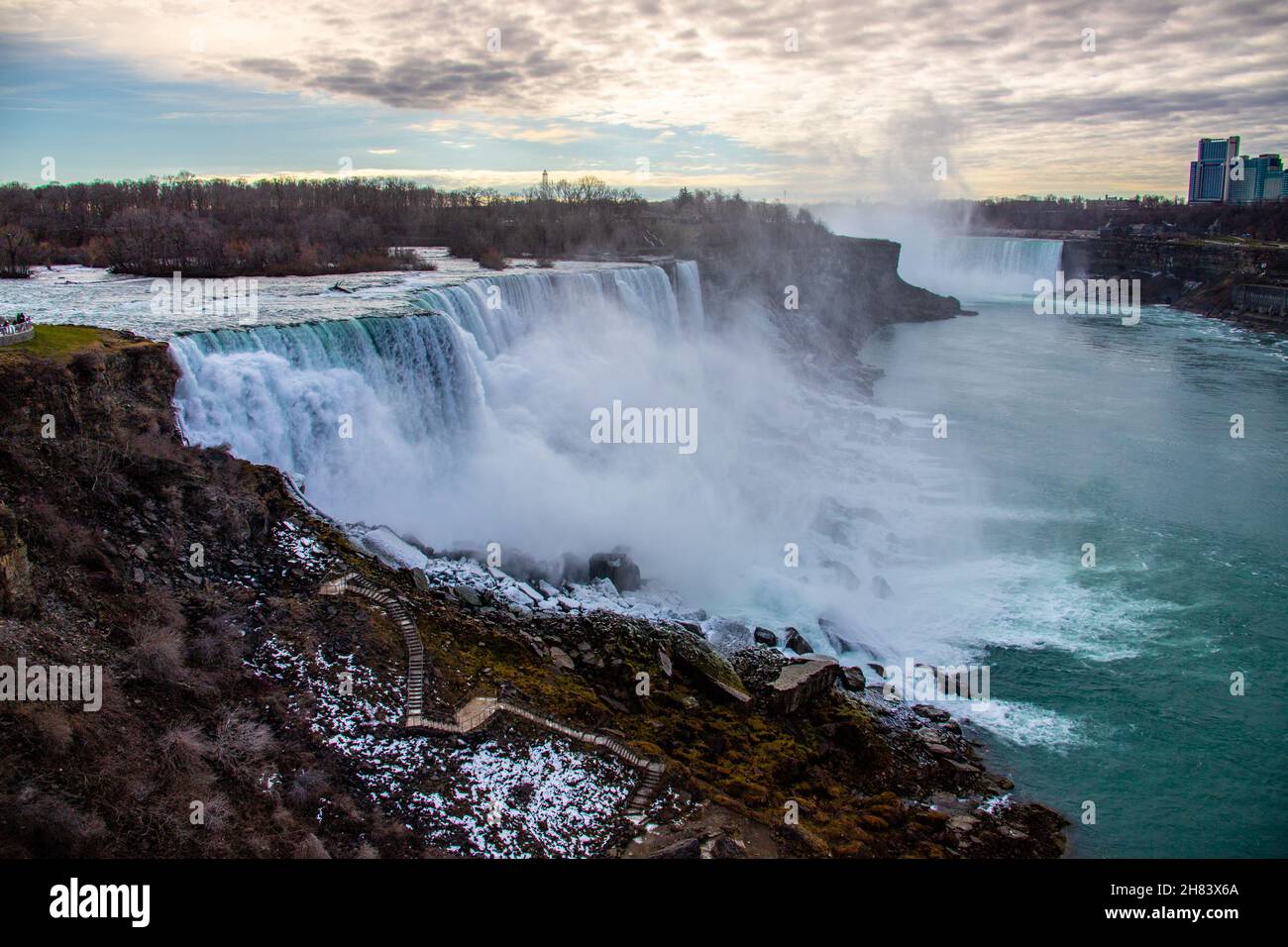 American Falls, Niagara Falls, NY, États-Unis Banque D'Images