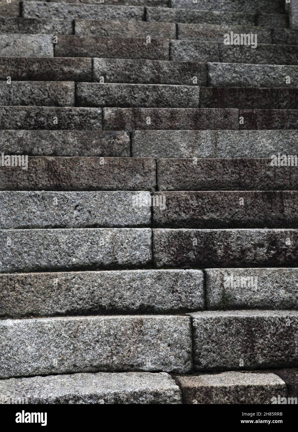 Escaliers en pierre pour une utilisation en arrière-plan Banque D'Images