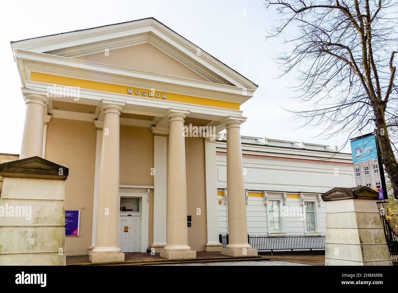 Musée et galerie d'art de Leicester Banque D'Images