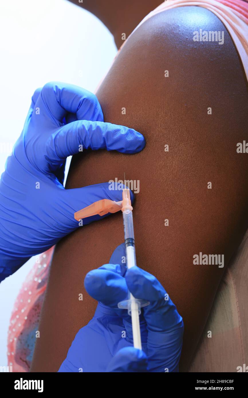 Vaccination Banque D'Images