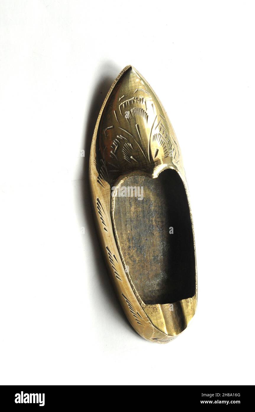 objet en laiton, vintage Banque D'Images