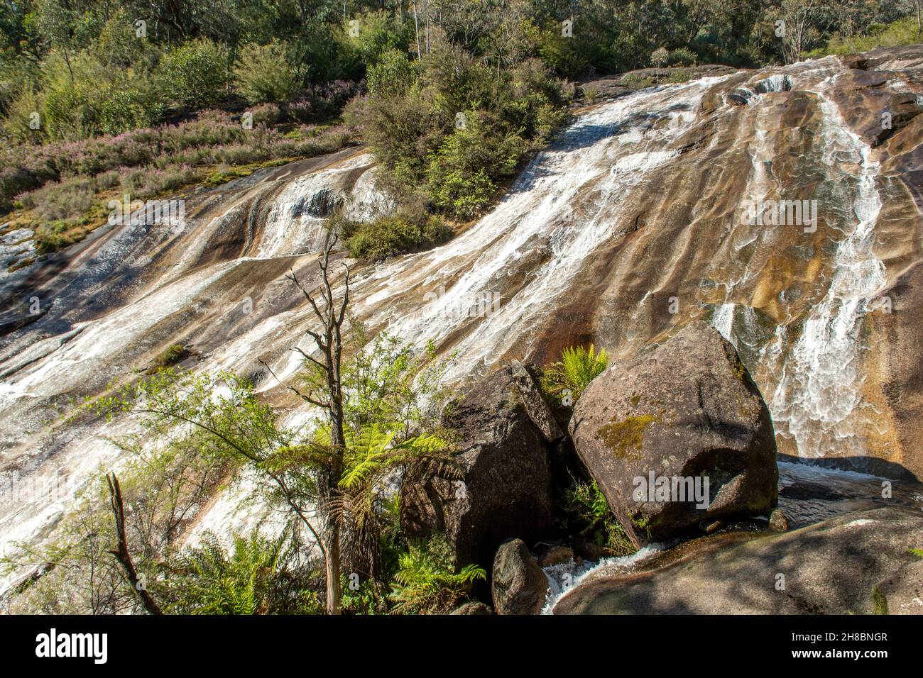 Lower Eurobin Falls, Mt Buffalo, Victoria, Australie Banque D'Images