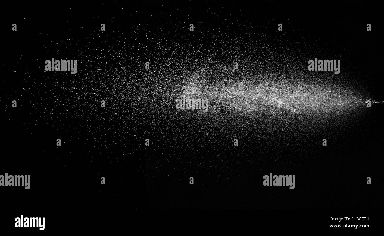 jet d'eau goutte vapeur goutte air brouillard Banque D'Images
