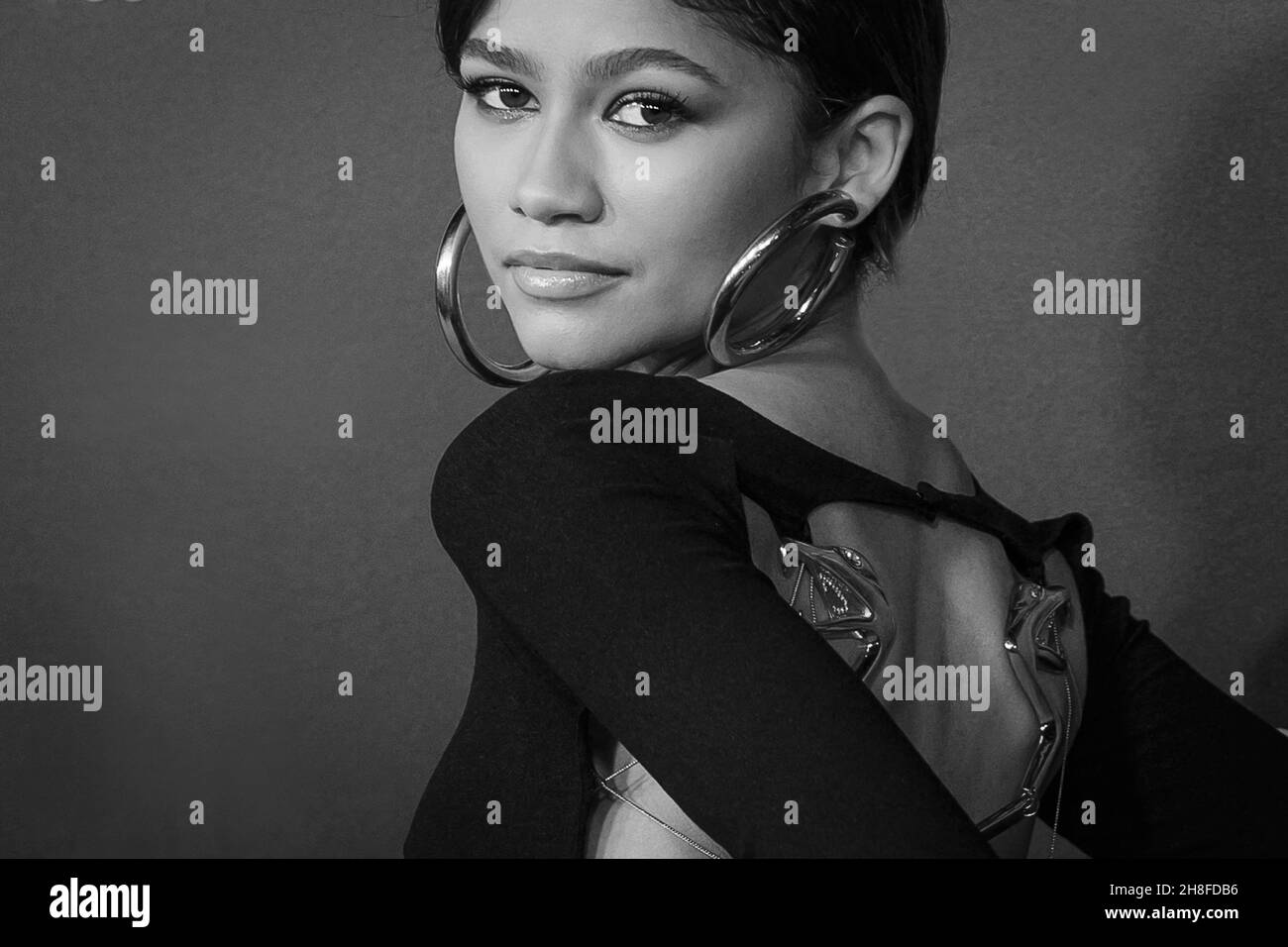 Zendaya where Banque d'images noir et blanc - Alamy