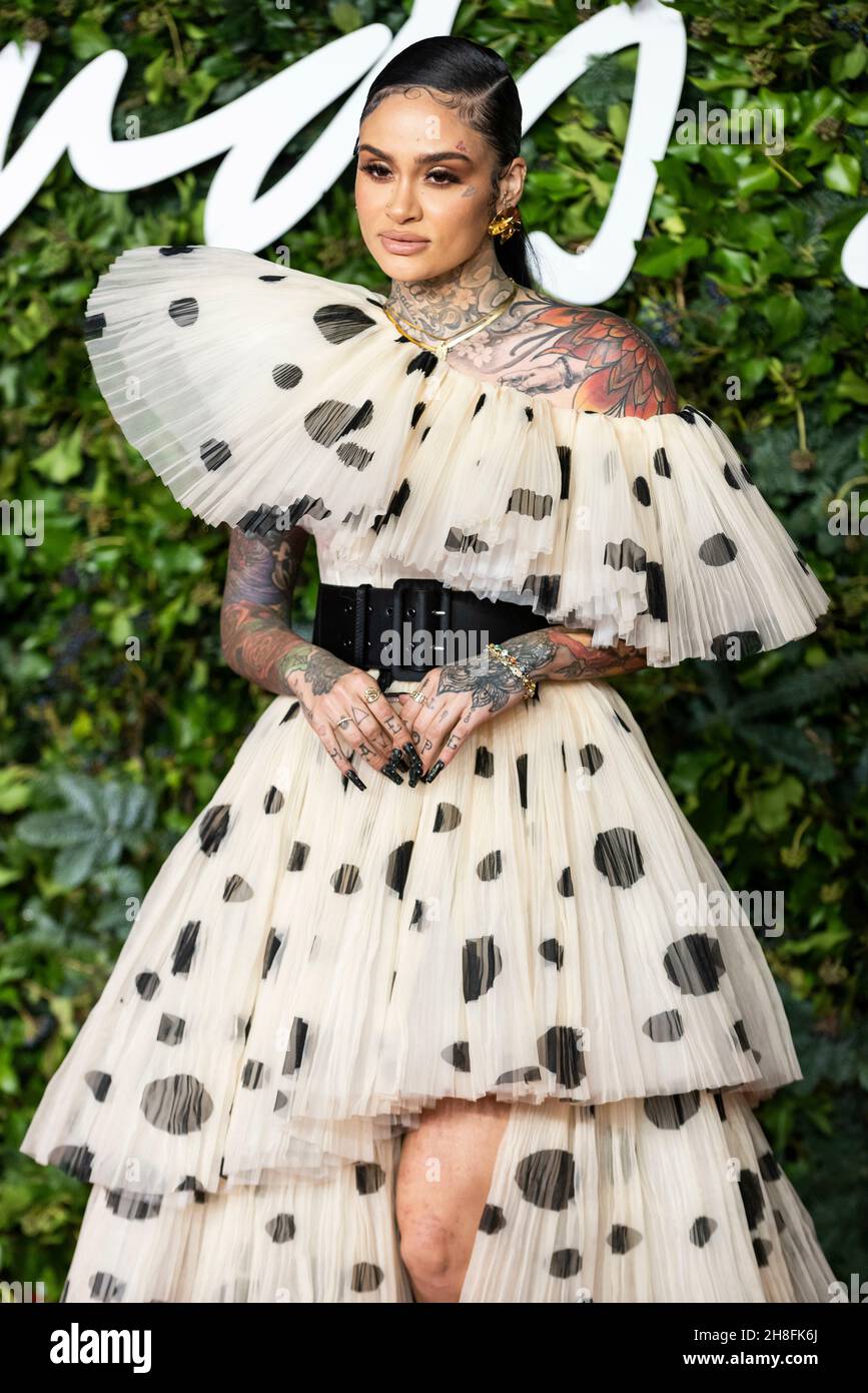 Kehlani participe aux Fashion Awards 2021 au Royal Albert Hall.Londres, Royaume-Uni.29/11/2021 Banque D'Images