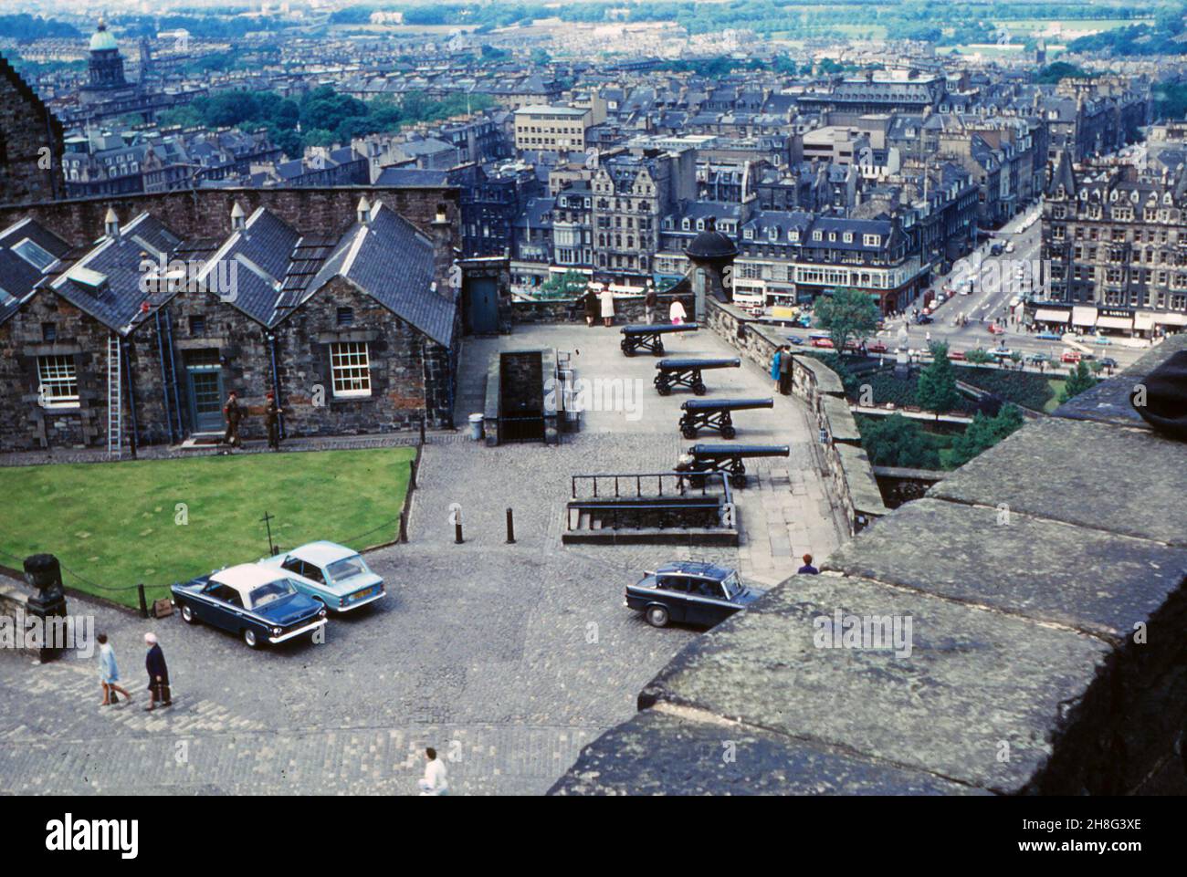 Château d'Édimbourg, le 24 juin 1969 Banque D'Images