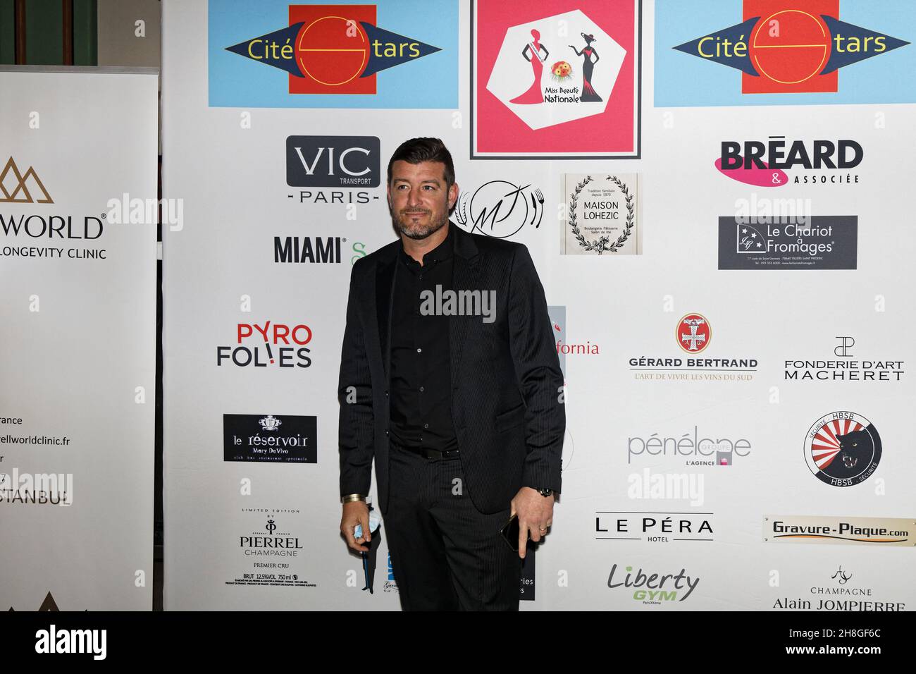 Paris, France.28 novembre 2021.2ème cérémonie de l'étoile d'or lors du dîner de gala célébrant le 23ème anniversaire de l'association CiteStars. Banque D'Images