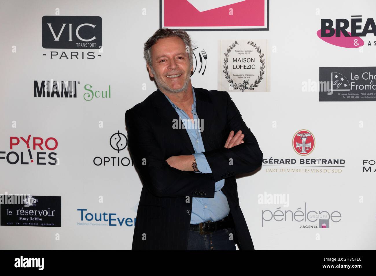 Paris, France.28 novembre 2021.2ème cérémonie de l'étoile d'or lors du dîner de gala célébrant le 23ème anniversaire de l'association CiteStars. Banque D'Images