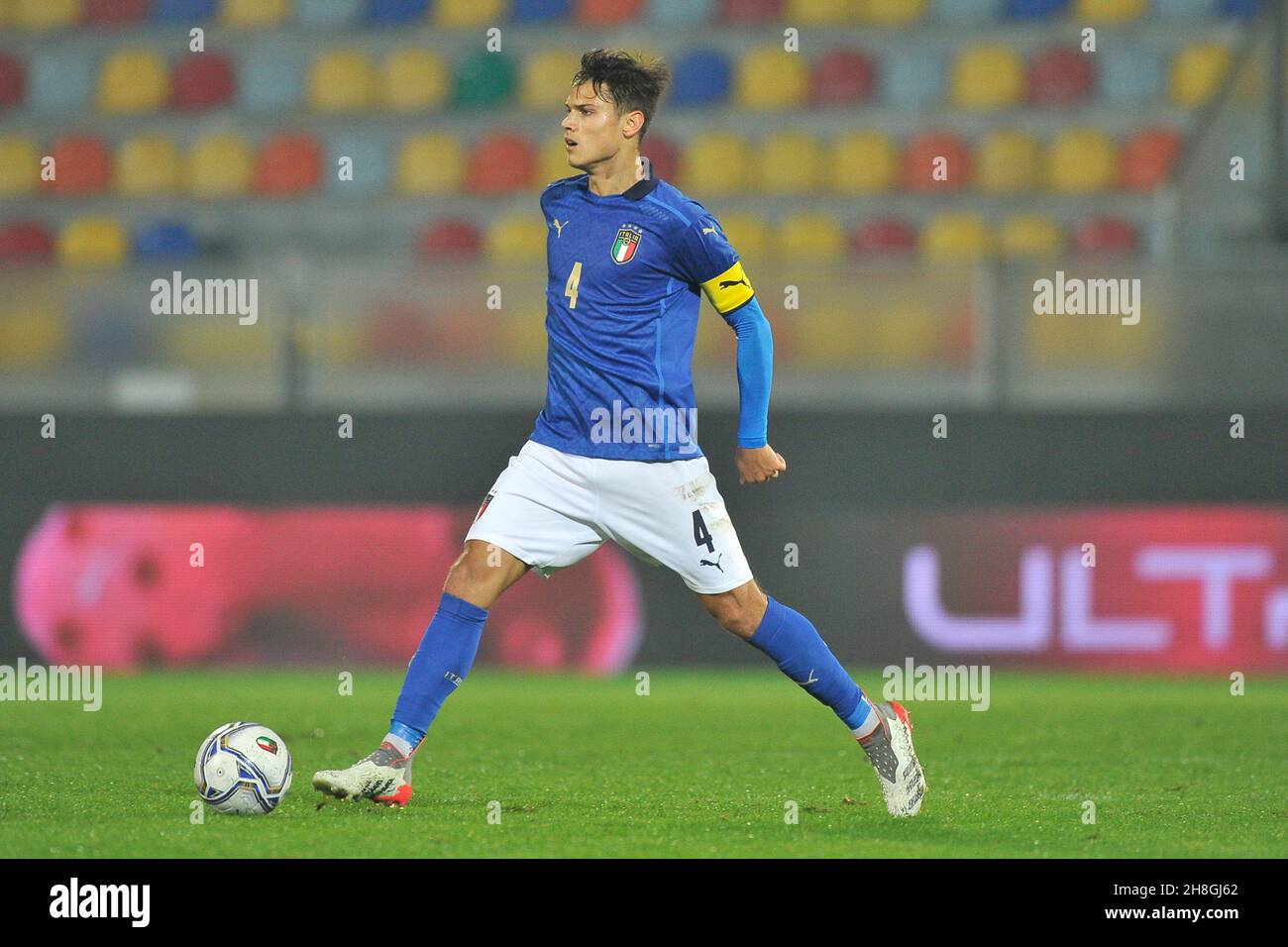 Samuele Ricci Italie U21, lors du match amical entre l'Italie et la  Roumanie résultat final 4-2, match joué au stade Benito Stirpe à Fros Photo  Stock - Alamy