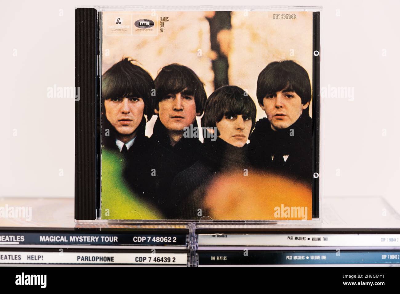 CD EMI - Beatles à vendre. Banque D'Images