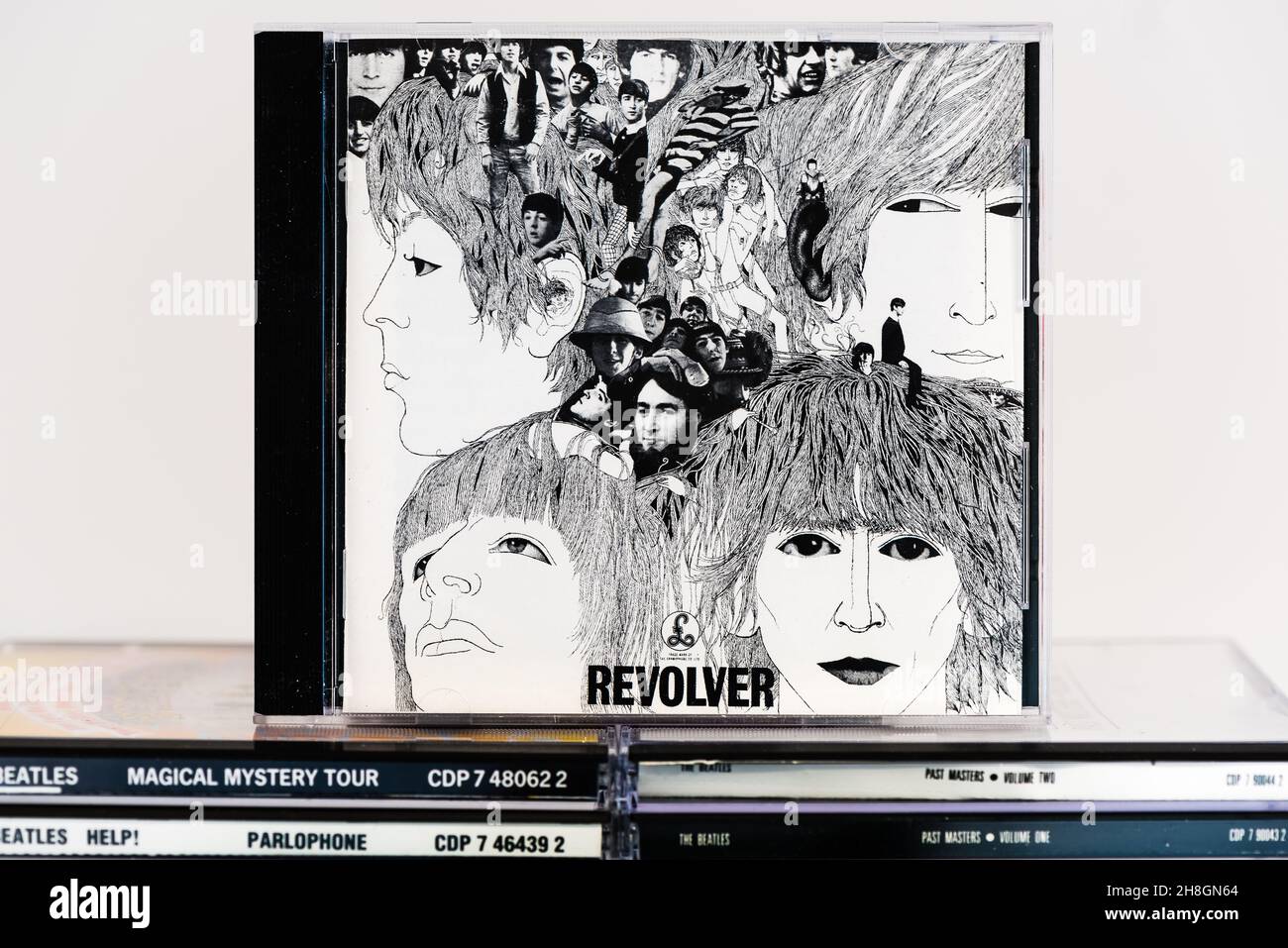 CD EMI - The Beatles - Revolver. Banque D'Images