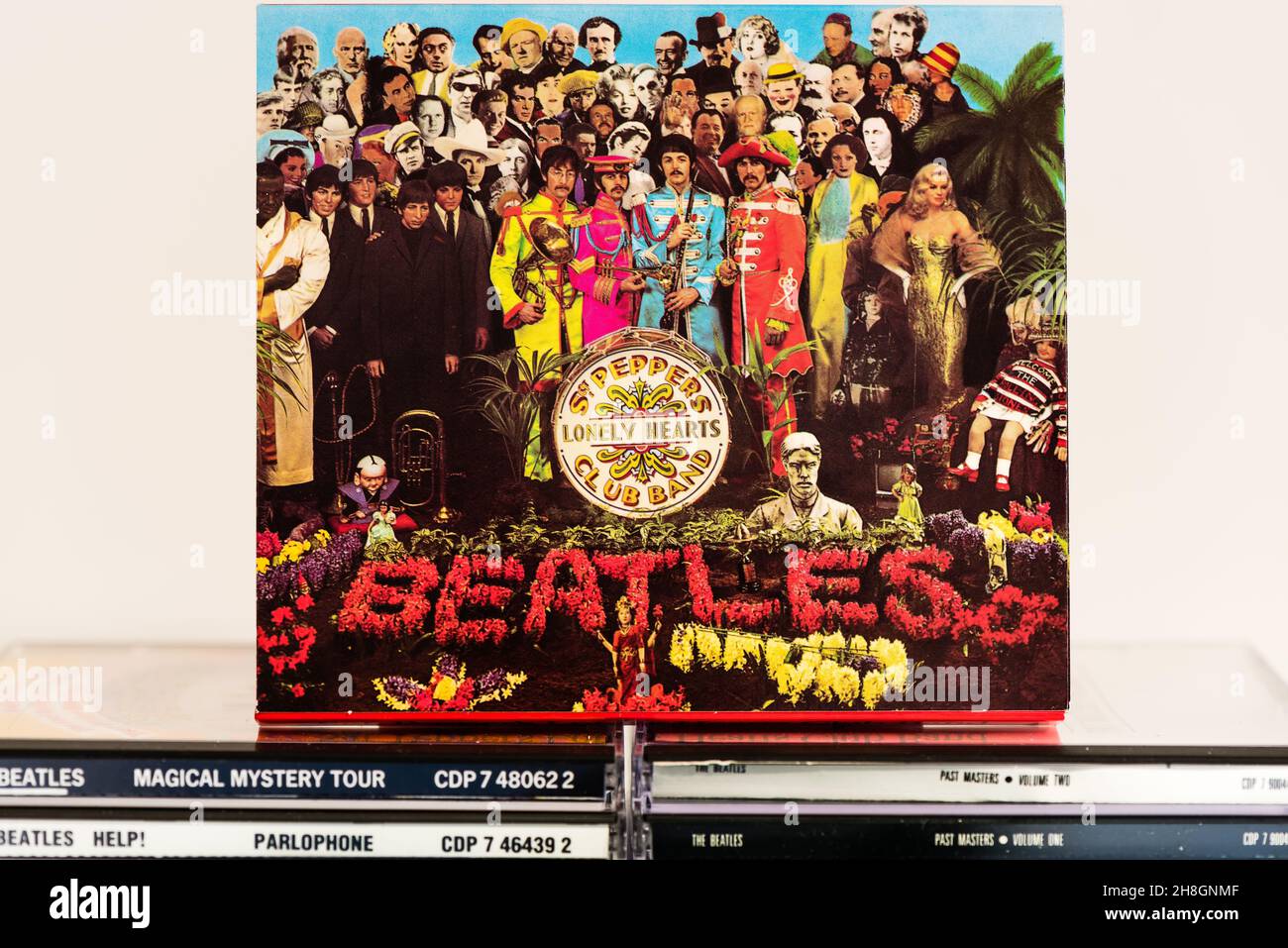 EMI CD Disc - The Beatles - SG Peppers Lonely Hearts Club. Banque D'Images