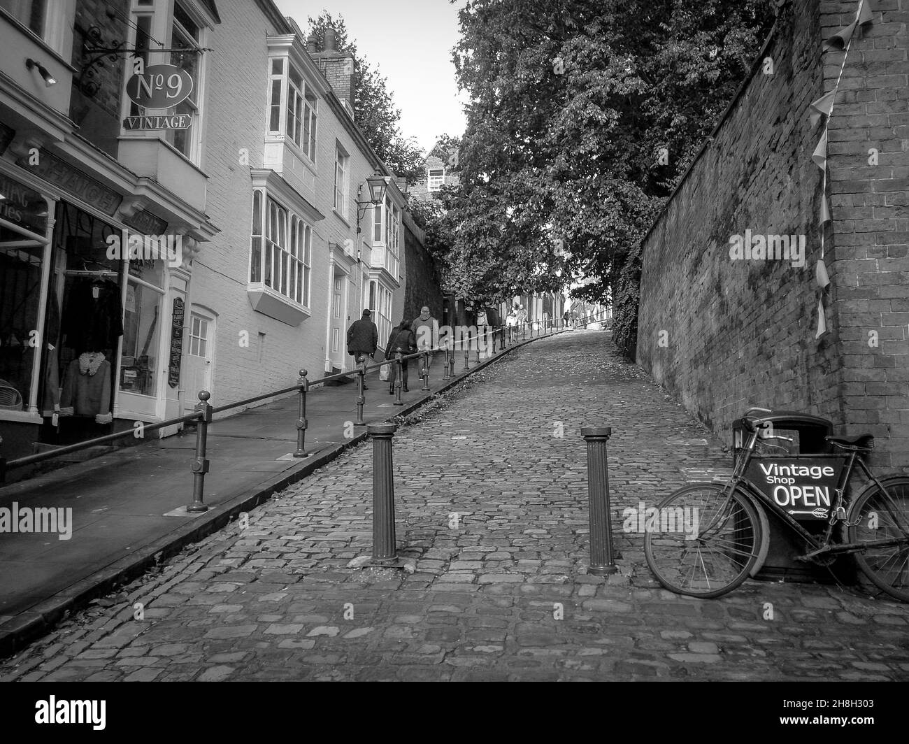 La colline raide, Lincoln Banque D'Images