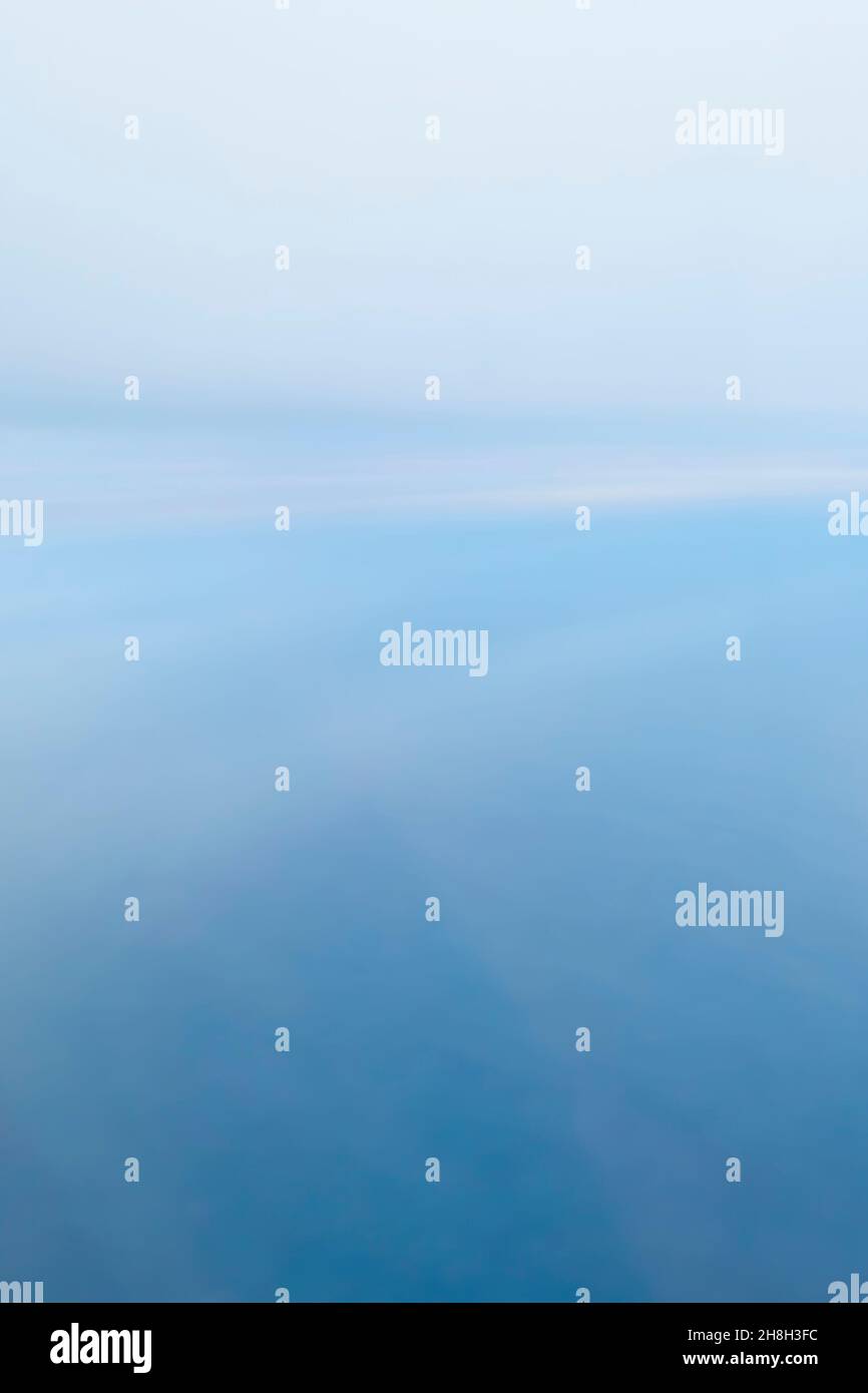 Texture d'arrière-plan bleu : fond d'écran ou dégradé de couleur flou. Banque D'Images