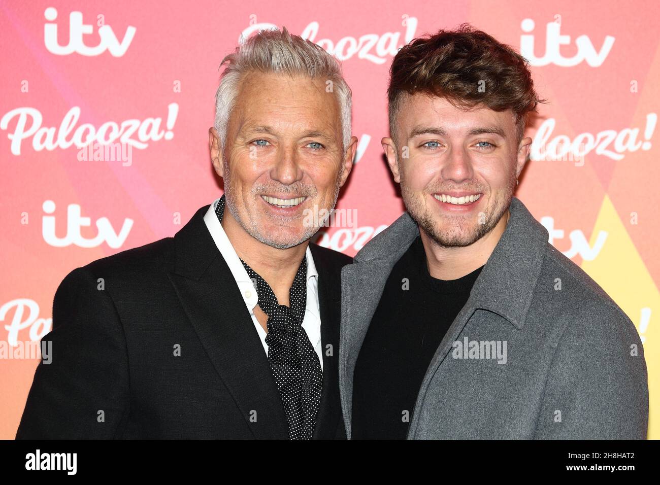 Martin Kemp et Roman Kemp arrivent pour l'ITV Palooza 2021 au Royal Festival Hall, Londres, Royaume-Uni 23 novembre 2021 Banque D'Images