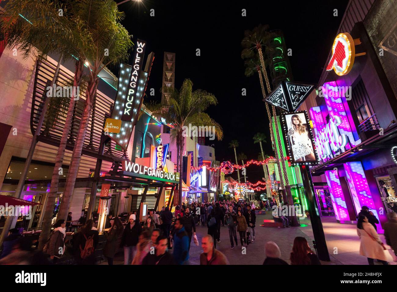 City Walk à Universal studio California USA Banque D'Images